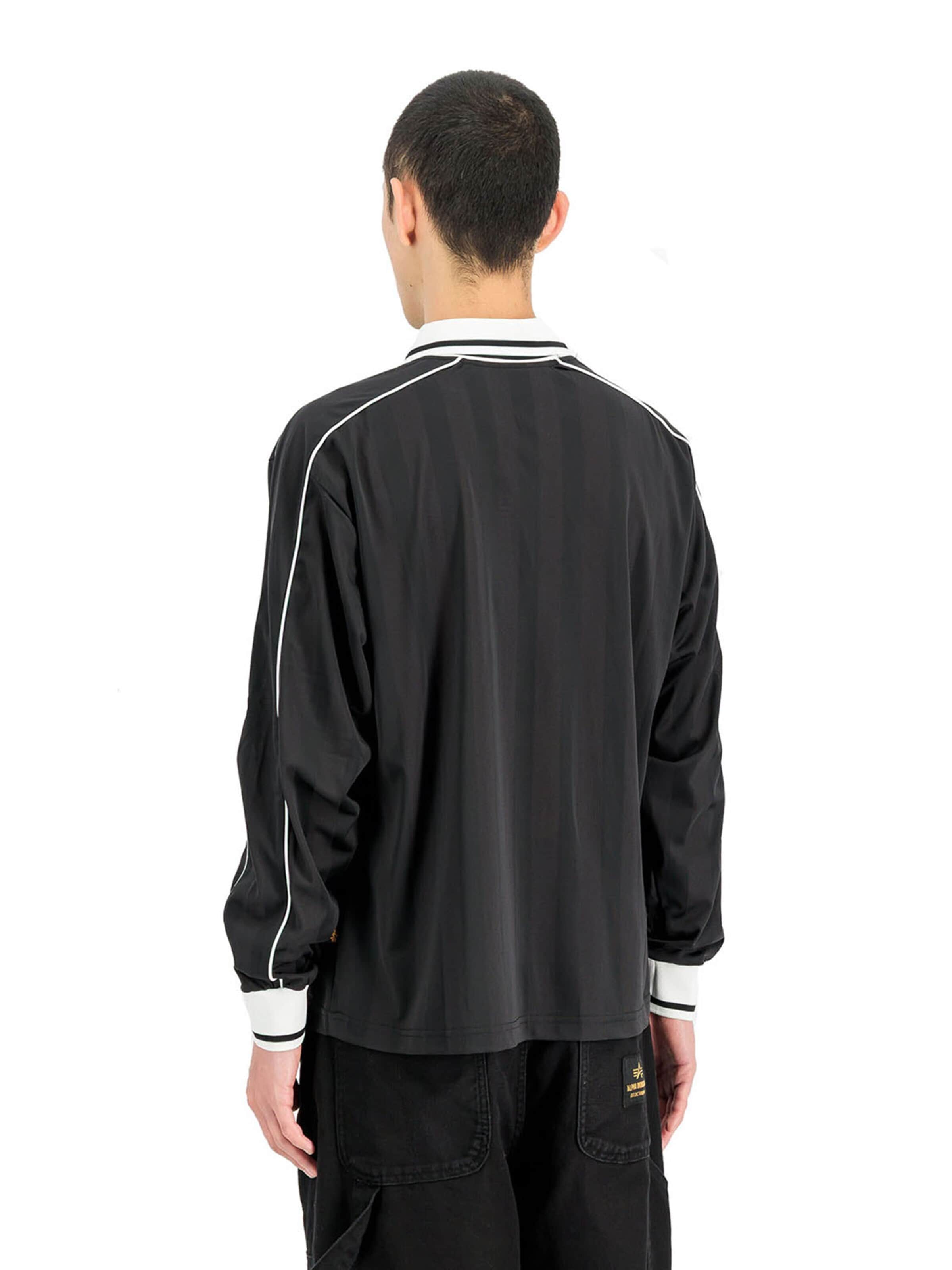 Tricou de la ALPHA INDUSTRIES pe negru