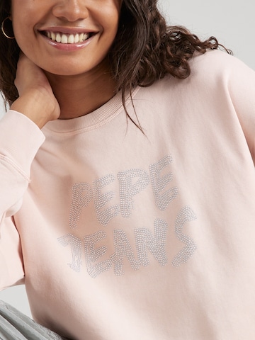 Pepe Jeans Sweatshirt 'BAILEY' in Roze