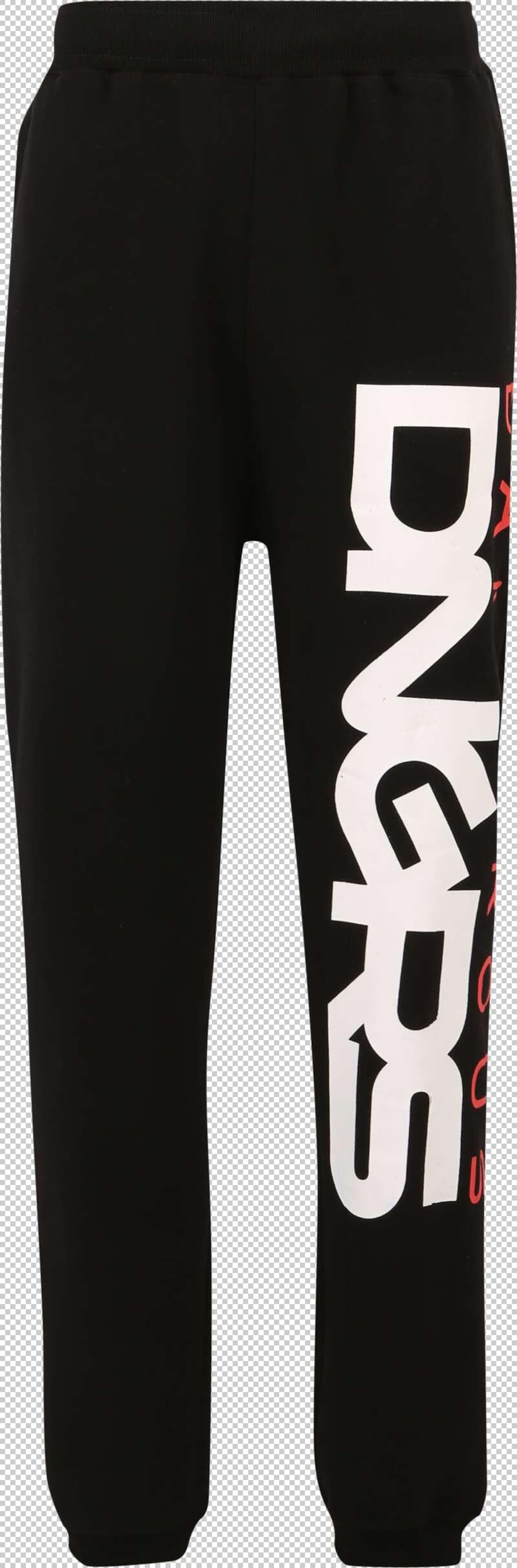 Dangerous DNGRS - Loosefit Calças em preto: frente