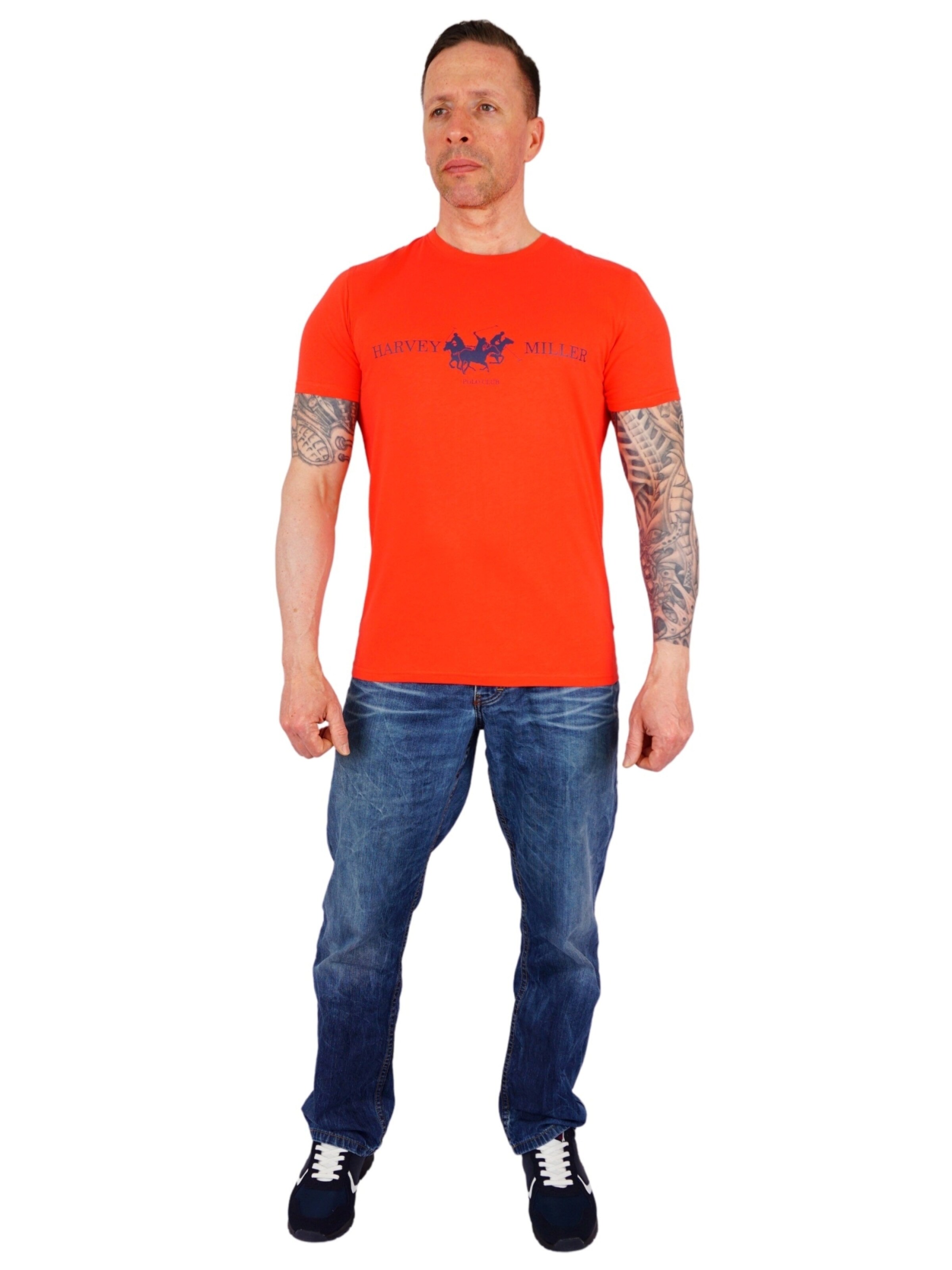HARVEY MILLER Bluser & t-shirts i orange