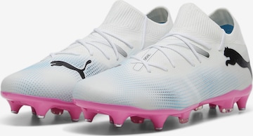 Chaussure de foot 'Future 7 Match' PUMA en blanc