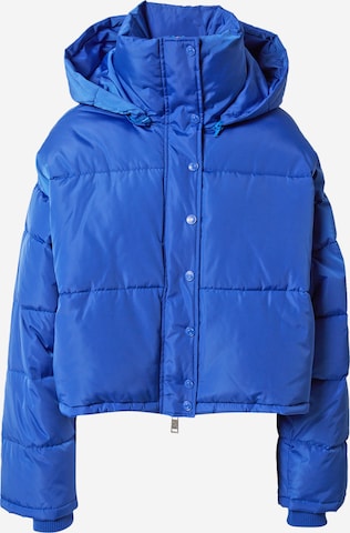 Colourful Rebel Winter Jacket 'Ruya' in Blue: front