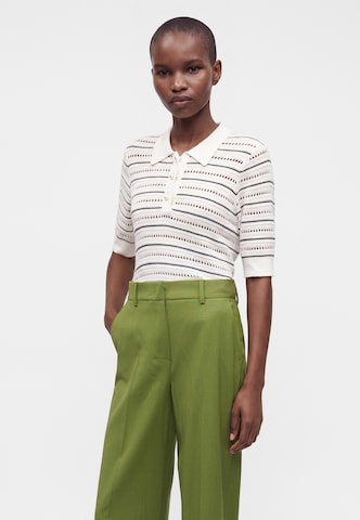 Weekend Max Mara Широкий Плиссированные брюки 'VISIVO' в Зеленый