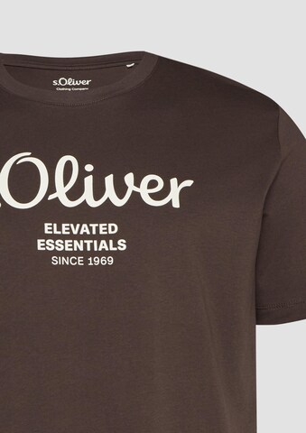 T-Shirt s.Oliver en marron