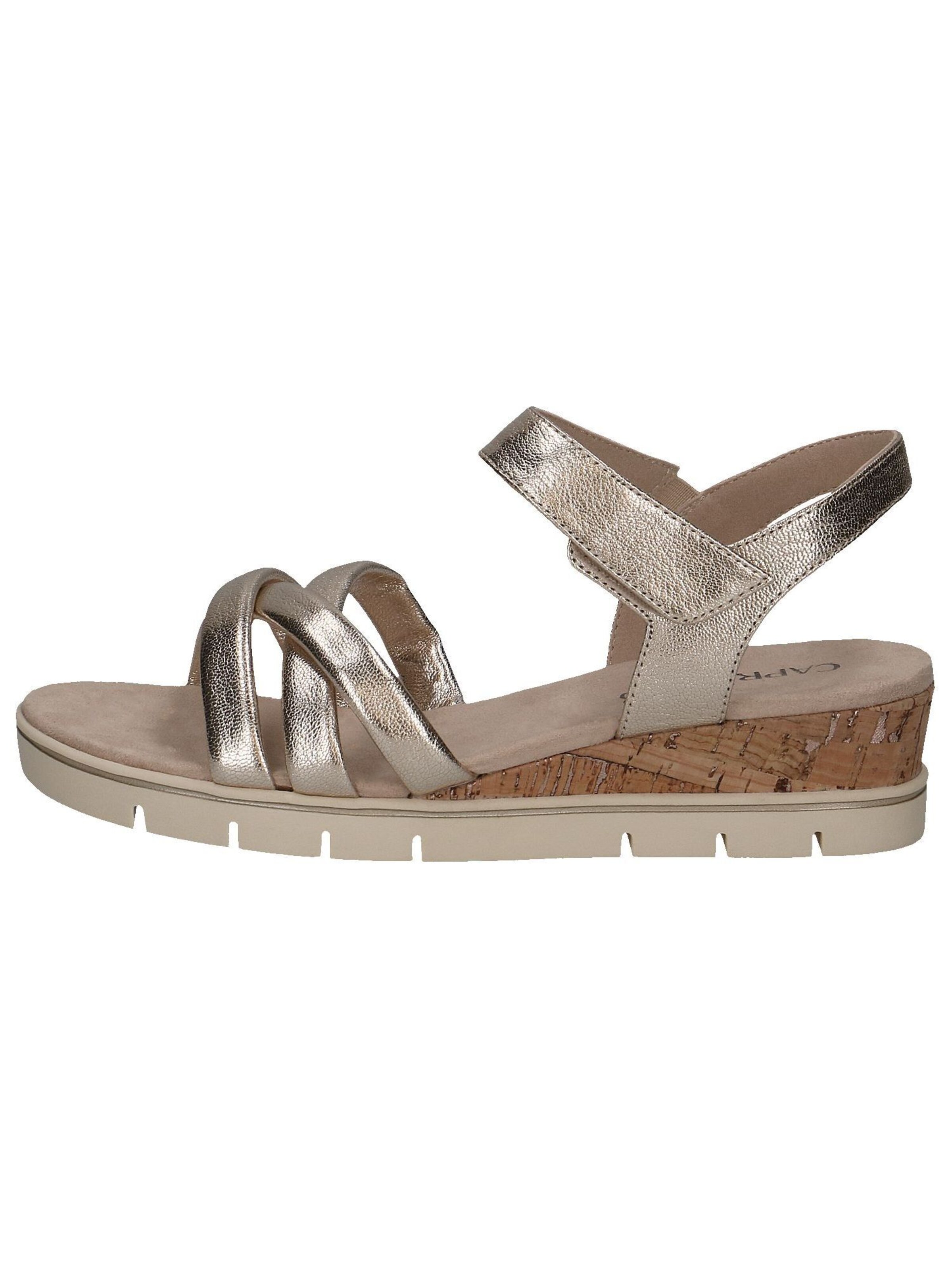 CAPRICE Sandalen met riem in Bruin