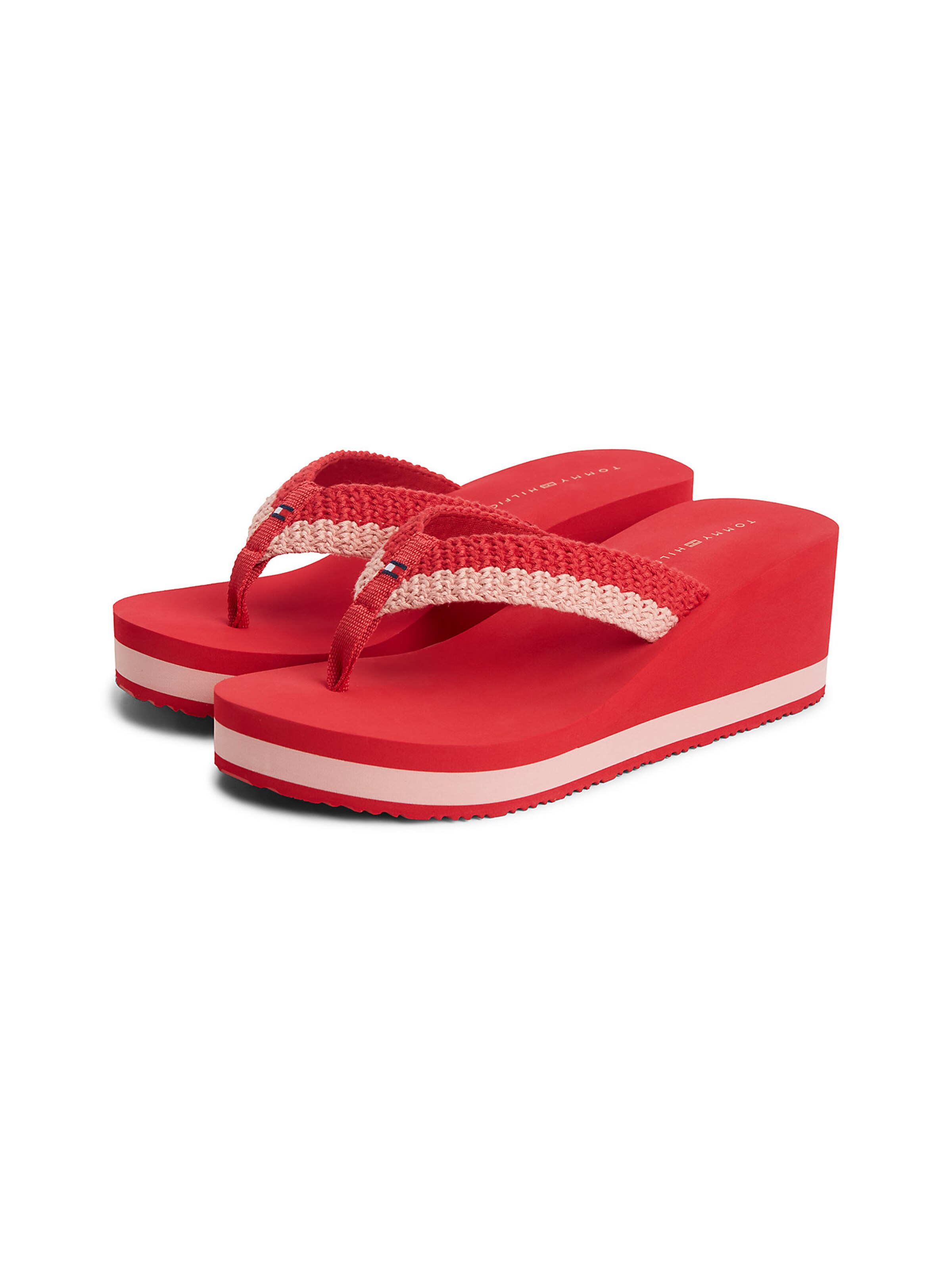 Tongs TOMMY HILFIGER en rouge