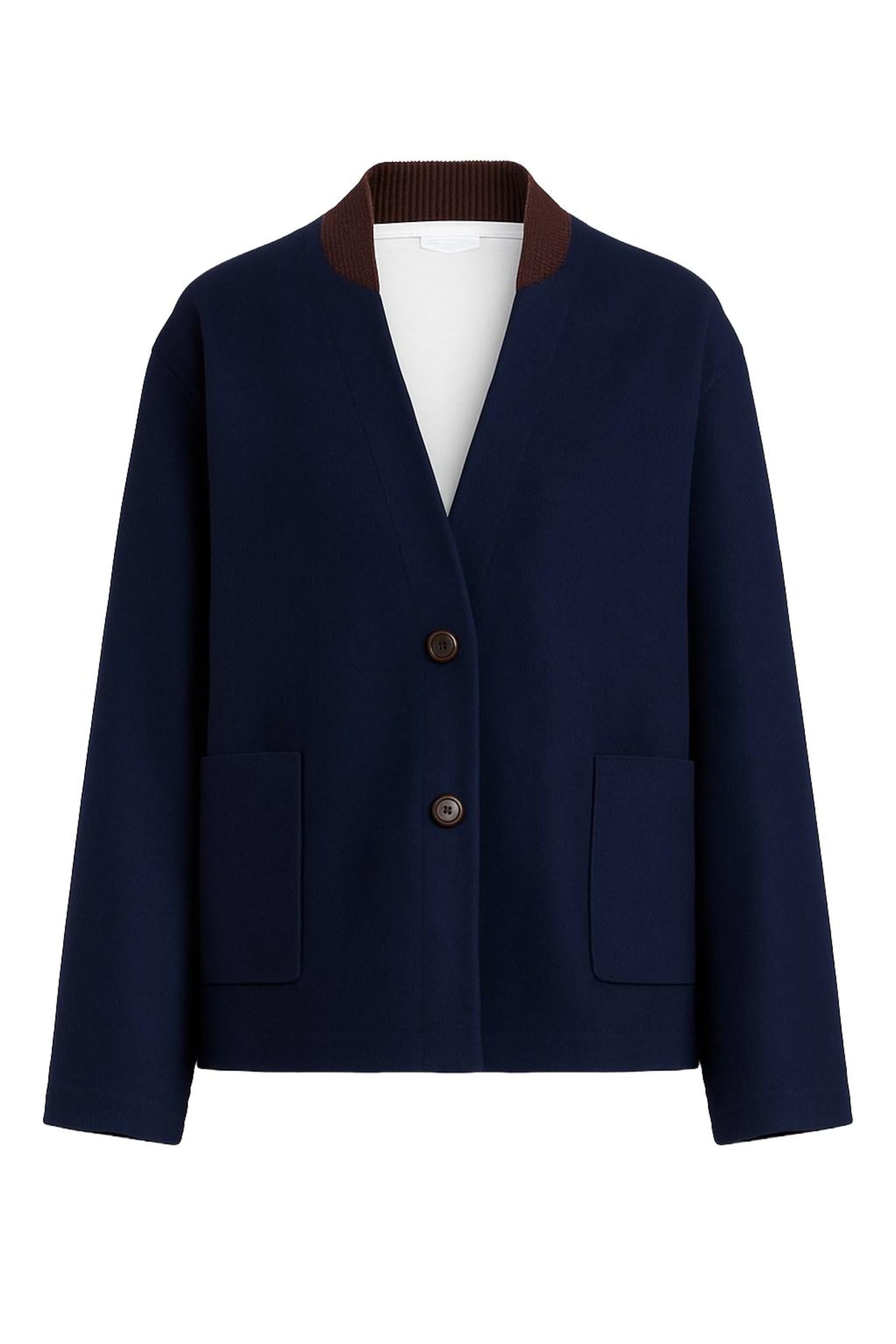 MANUKA Übergangsjacke in Blau: Vorderseite