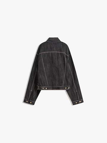 Bershka Between-season jacket in Black