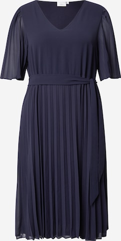 ONLY Carmakoma - Vestido de gala 'CARCelin' en azul: frente