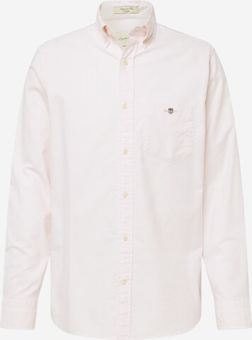 GANT Regular fit Button Up Shirt in Pink: front