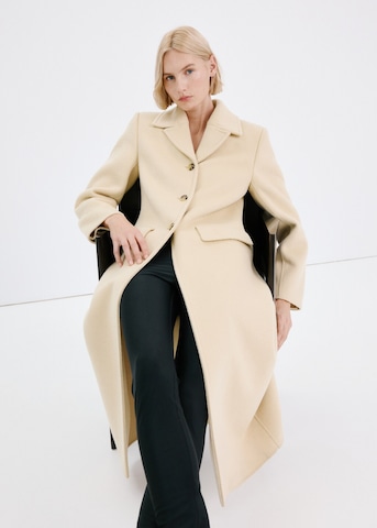 MANGO Between-Seasons Coat 'Yoko' in Beige
