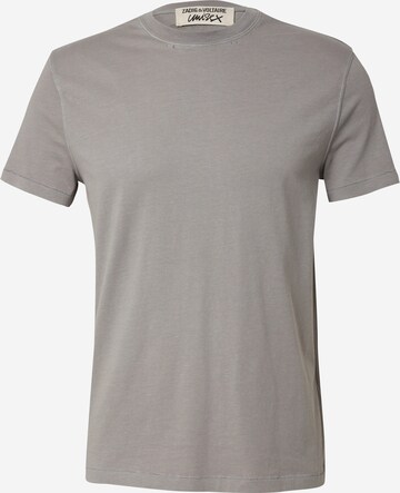 Zadig & Voltaire T-Shirt 'JIMMY' in Grau: predná strana