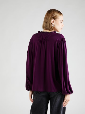 Wallis - Blusa em roxo