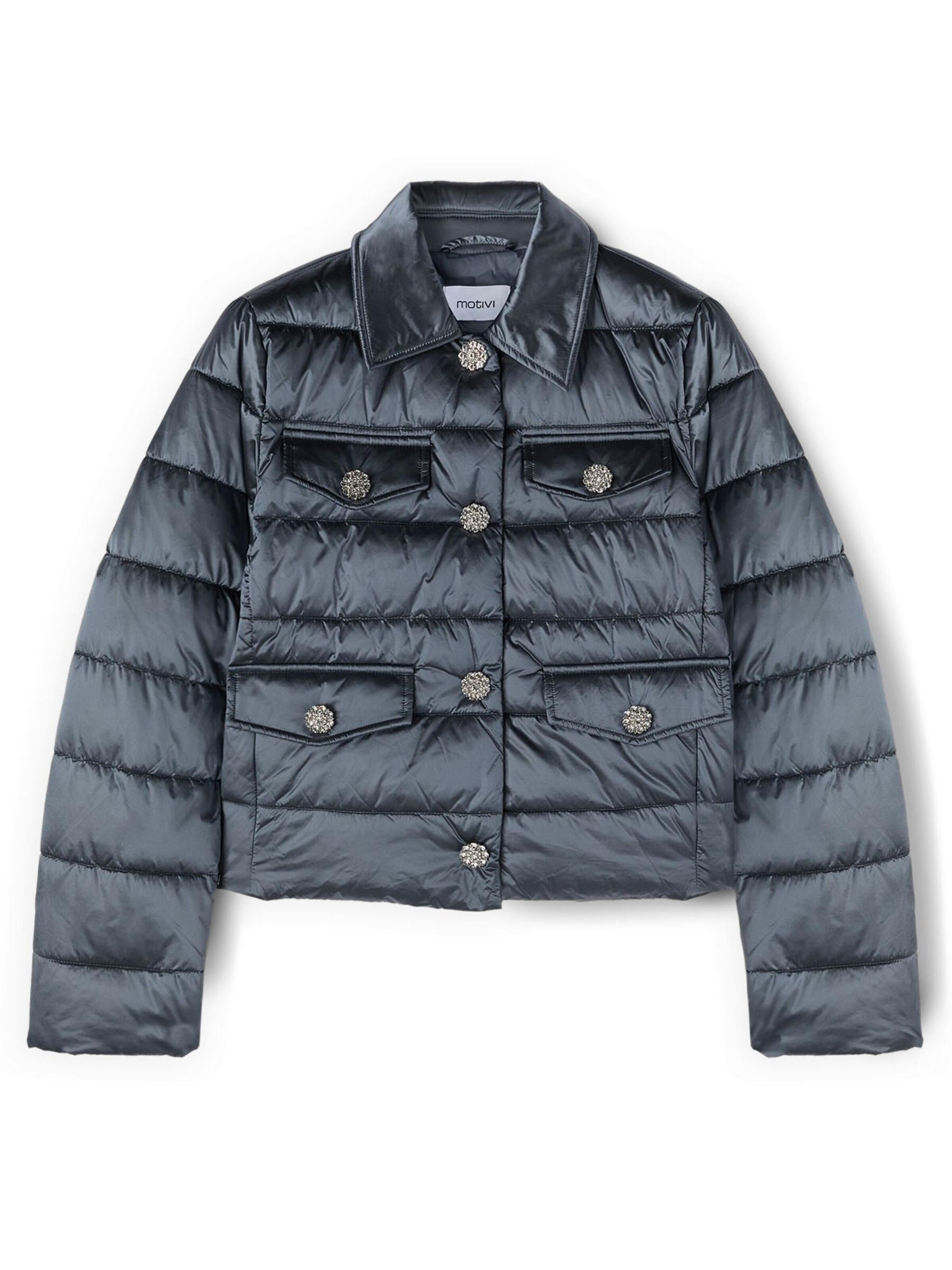 MOTIVI - Chaqueta de invierno en gris: frente