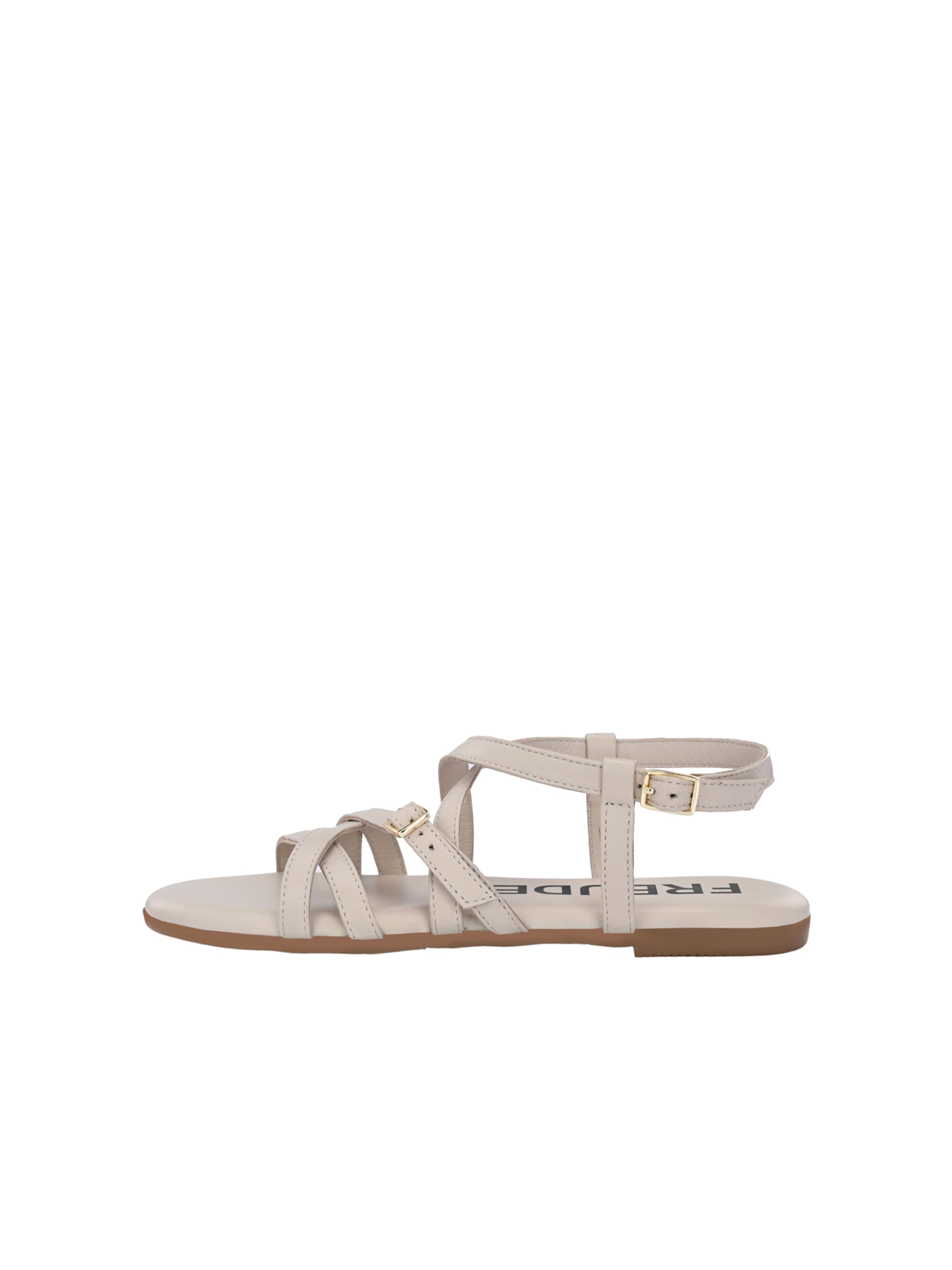 FREUDE Sandalen met riem 'Antares' in Beige