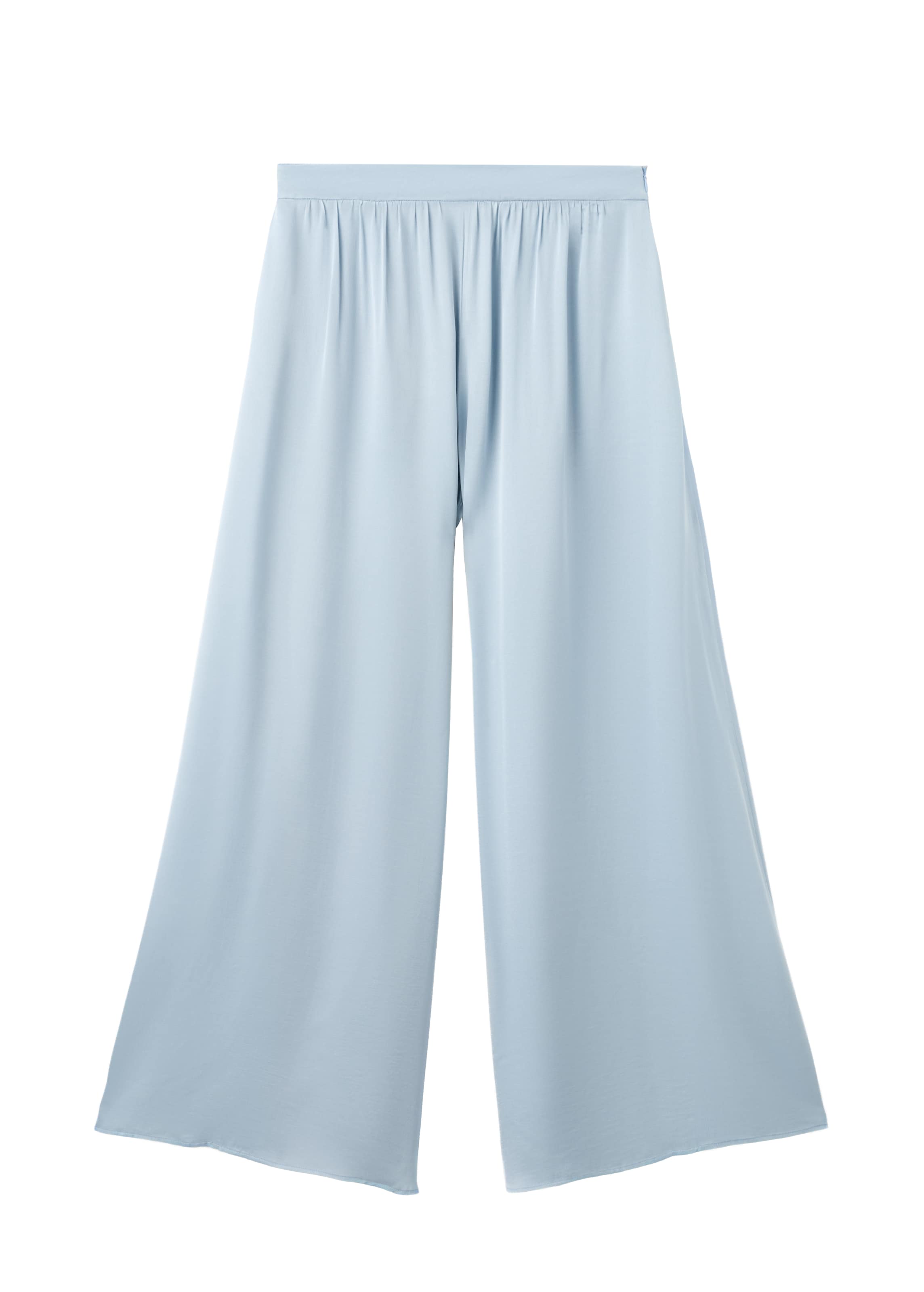 Wide leg Pantaloni 'Azur' di MANGO in blu: frontale