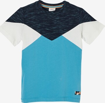 s.Oliver Shirt in Blue: front