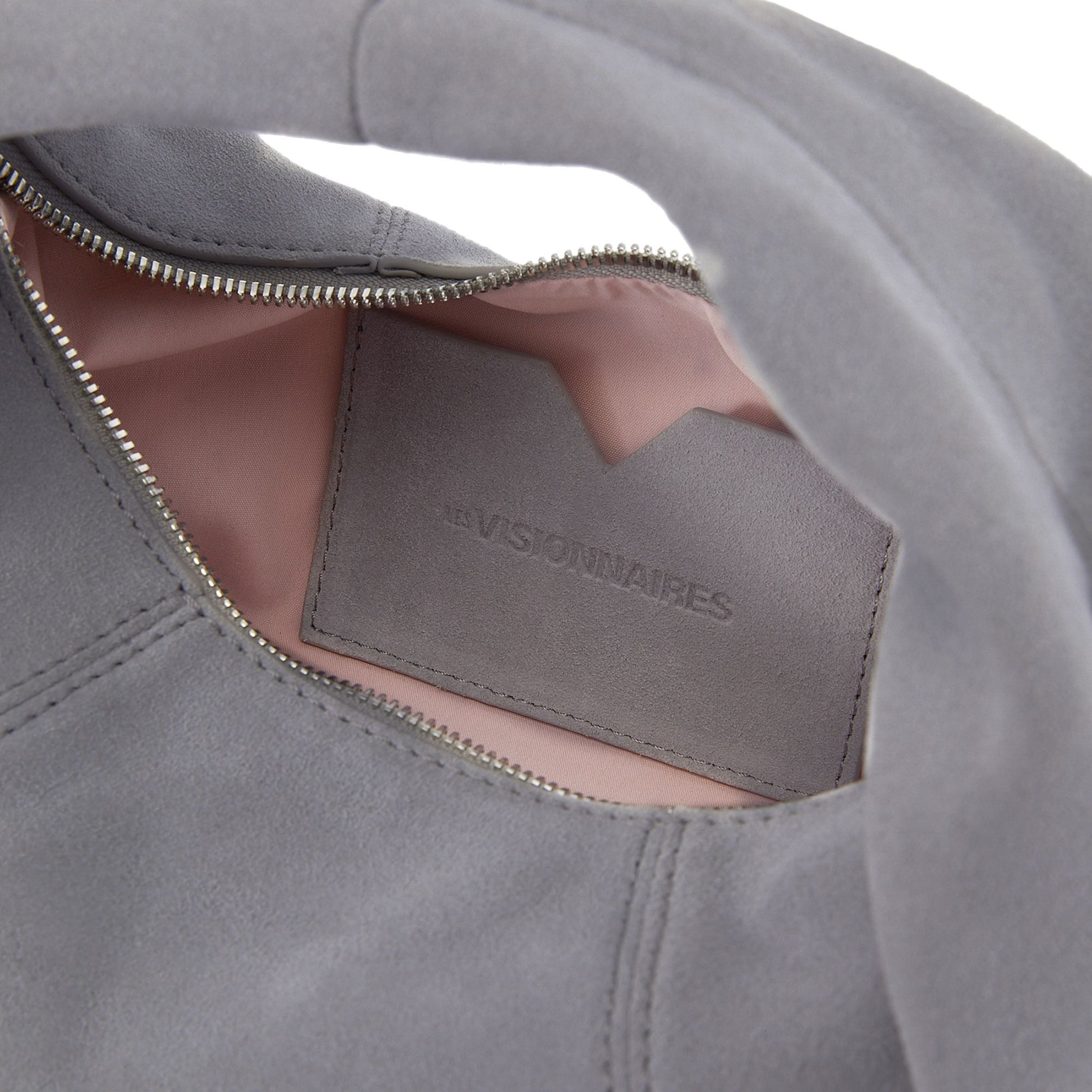 Sac à bandoulière 'Greta' Les Visionnaires en gris