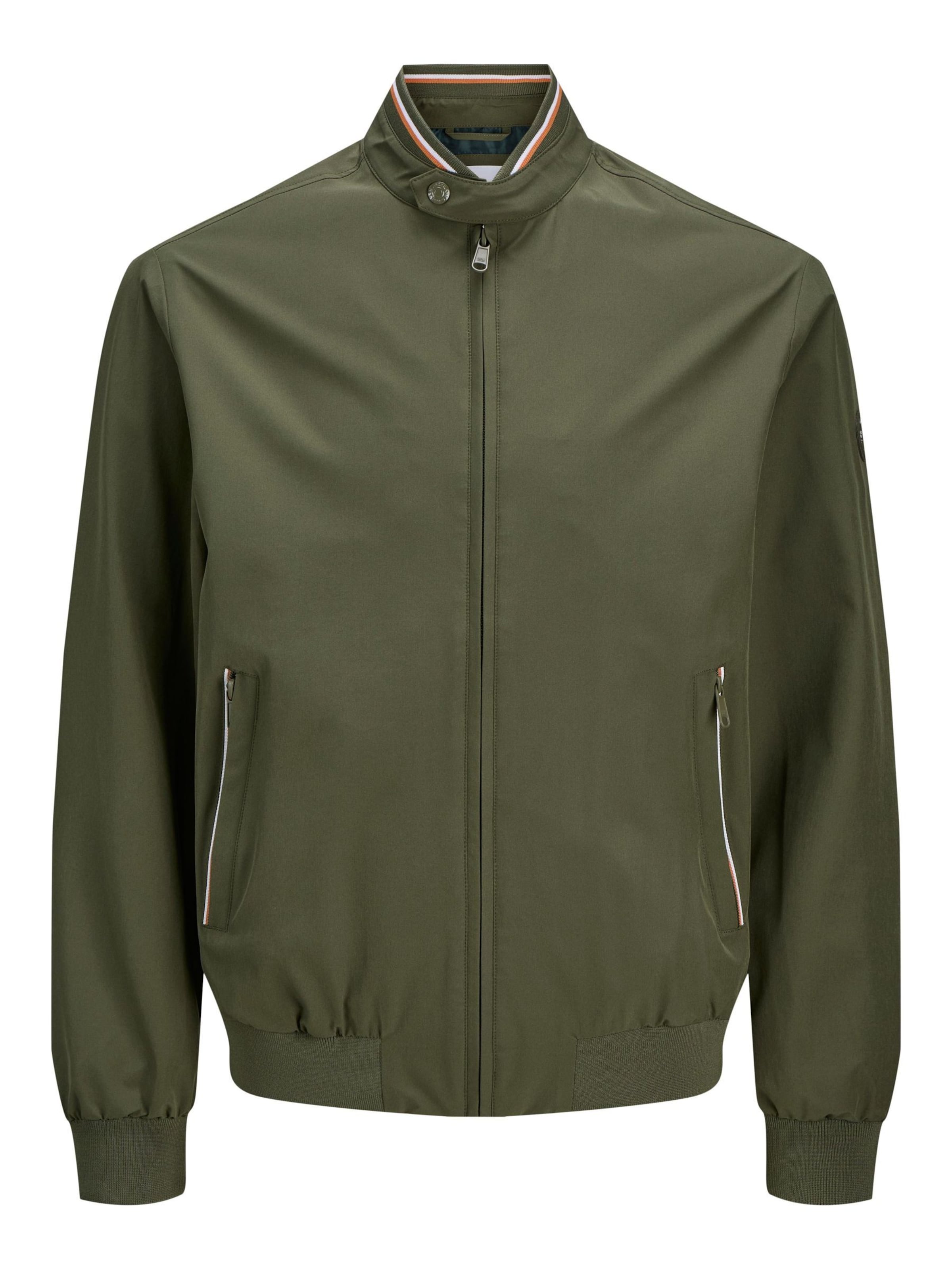 Veste mi-saison JACK & JONES en vert : devant
