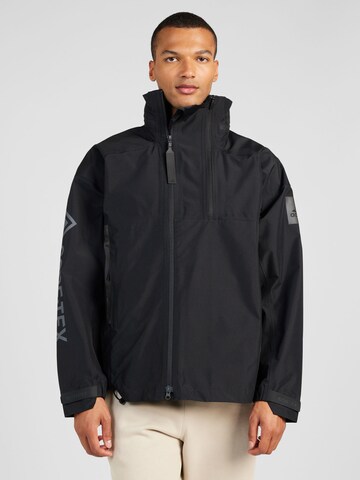 ADIDAS SPORTSWEAR Outdoorjacka 'MYSHELTER' i svart: framsida