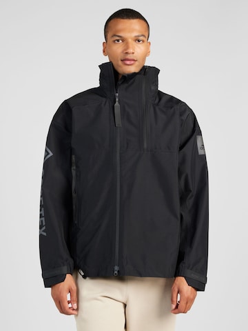 ADIDAS SPORTSWEAR Outdoorjas 'MYSHELTER' in Zwart: voorkant