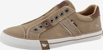MUSTANG Trainers in Brown: front