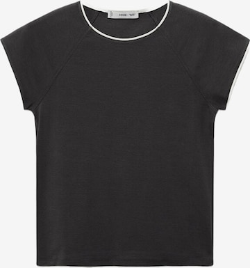 MANGO Shirt 'CONTI' in Grey: front