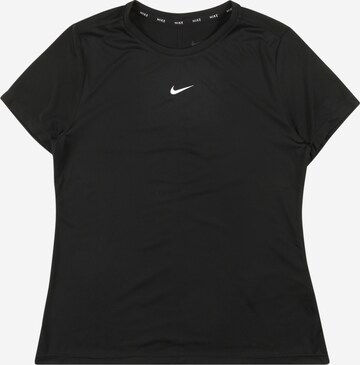 NIKE Functioneel shirt in Zwart: voorkant