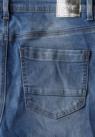 CECIL Slimfit Jeans in Blau
