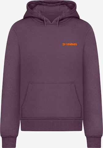 Felpa 'Gvam' di 2Y Studios in lilla: frontale