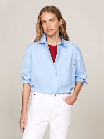 TOMMY HILFIGER Blouse 'Essential' in Blue: front