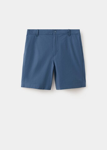 MANGO MAN Regular Shorts 'Russ' in Blau