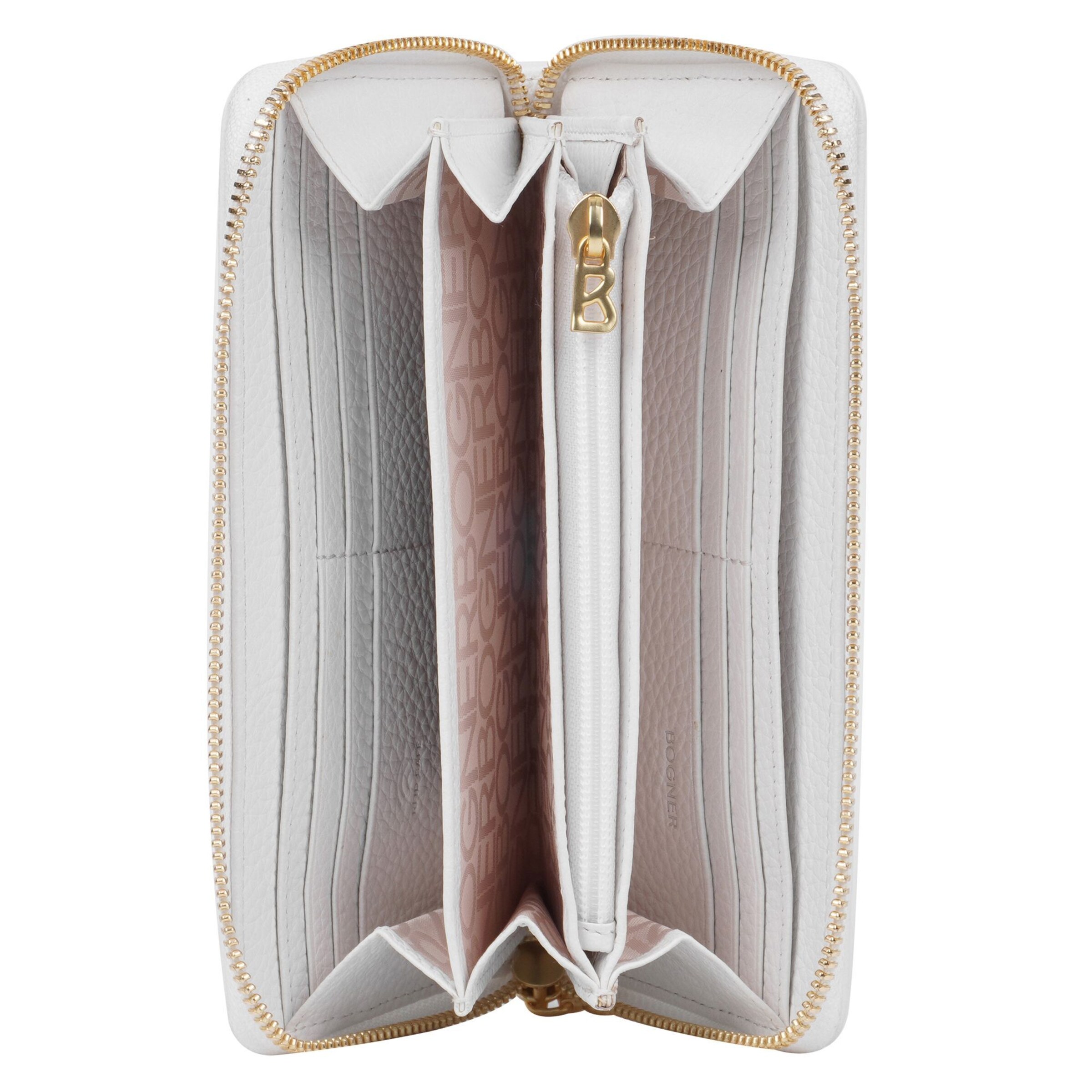 BOGNER Portemonnaie 'Andermatt Ela' in Weiß