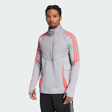 T-Shirt fonctionnel 'Tiro 24' ADIDAS PERFORMANCE en gris : devant