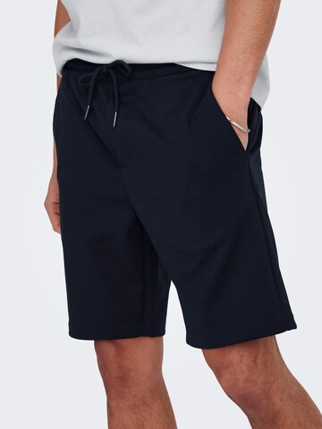 Only & Sons Regular Shorts 'Linus' in Blau