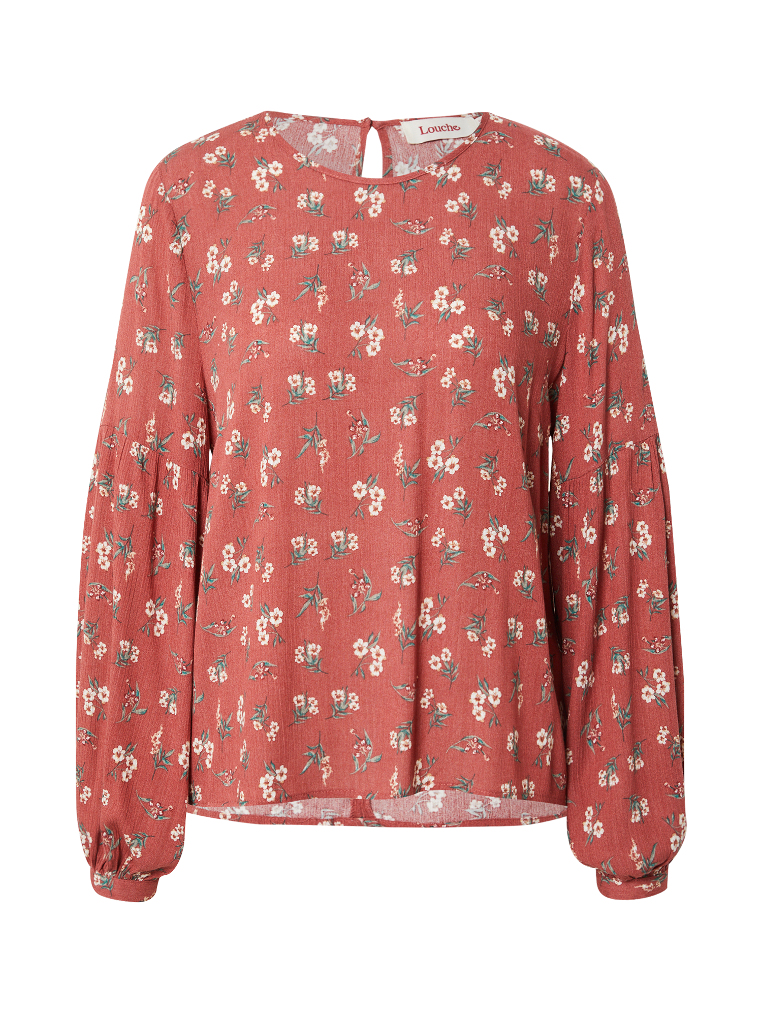 Louche Camicia da donna ISLA-TREE-DAISY in Rosso Pastello 