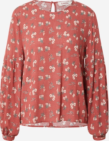 Louche Blouse 'ISLA-TREE-DAISY' in Red: front
