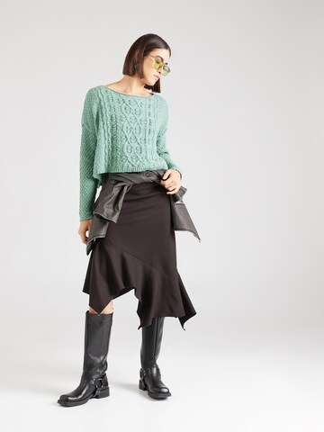 Pulover 'CHANGING TIDES' de la Free People pe verde