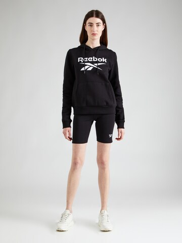 Reebok Skinny Sporthose in Schwarz