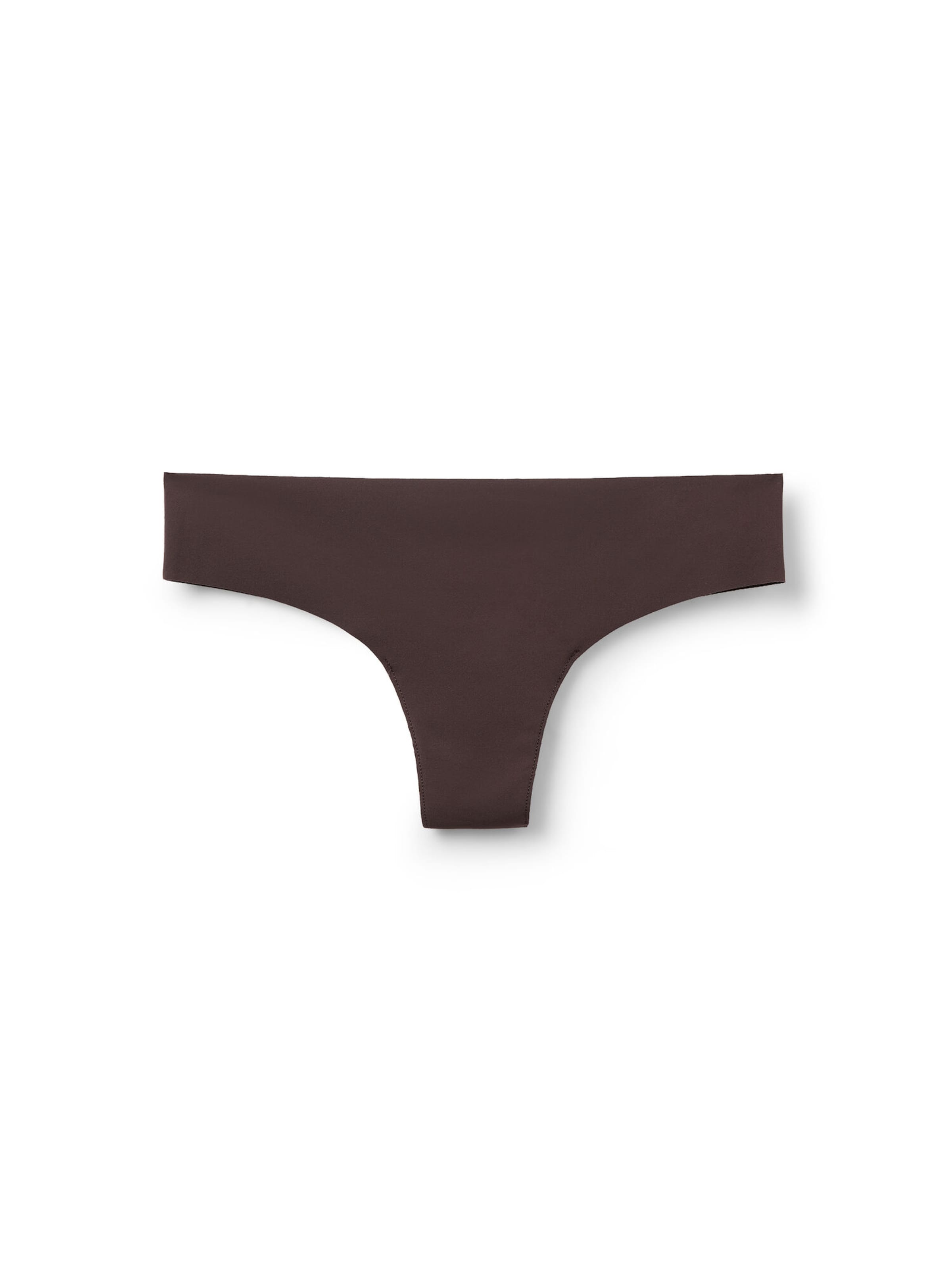 Tezenis Thong in Brown: front