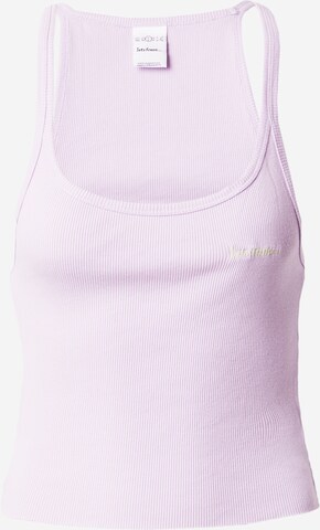 iets frans Top in Purple: front