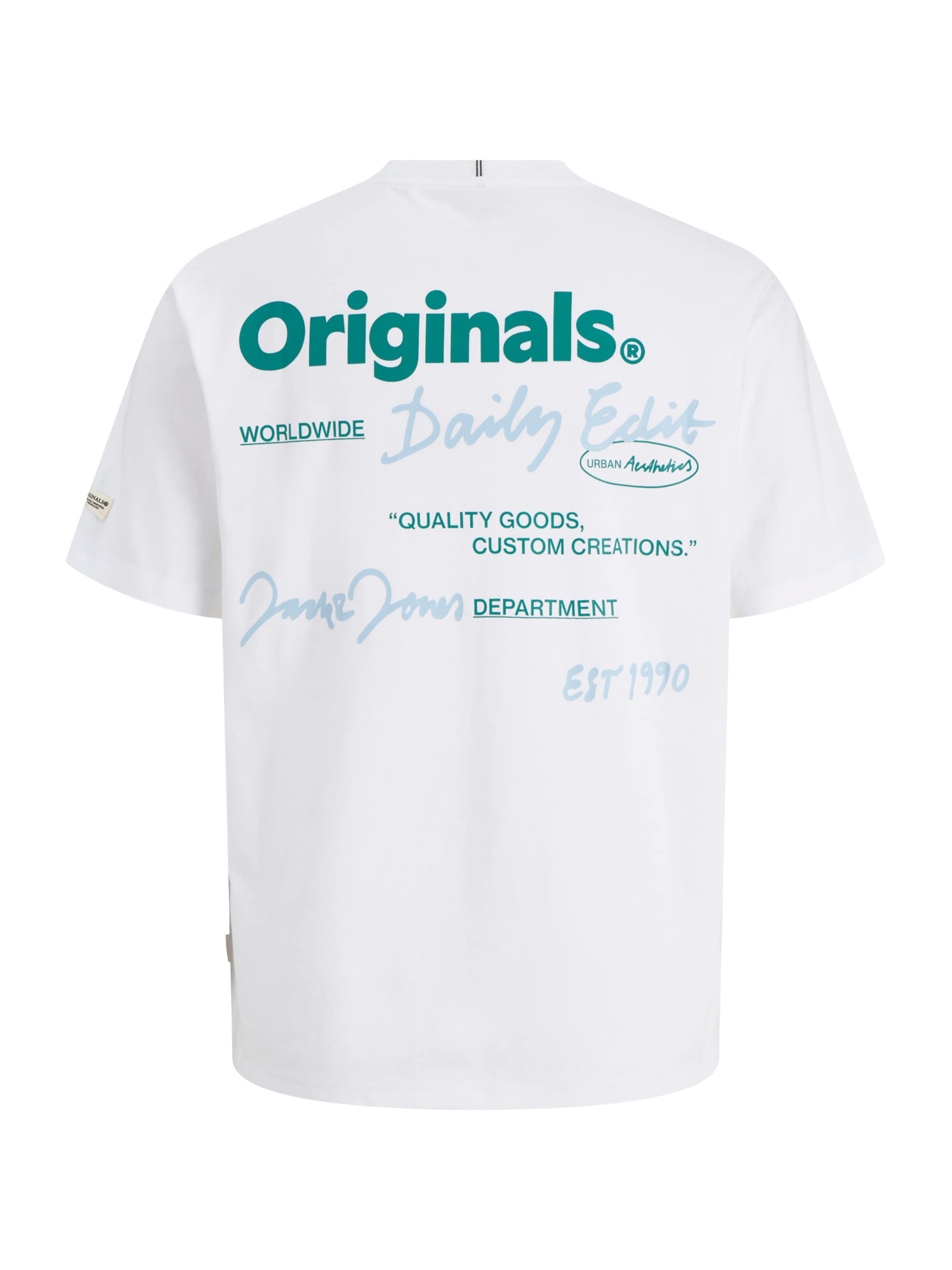 T-Shirt JACK & JONES en blanc