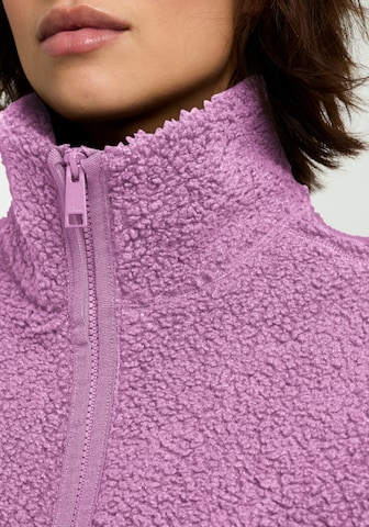 JACK WOLFSKIN Athletic fleece jacket in Purple