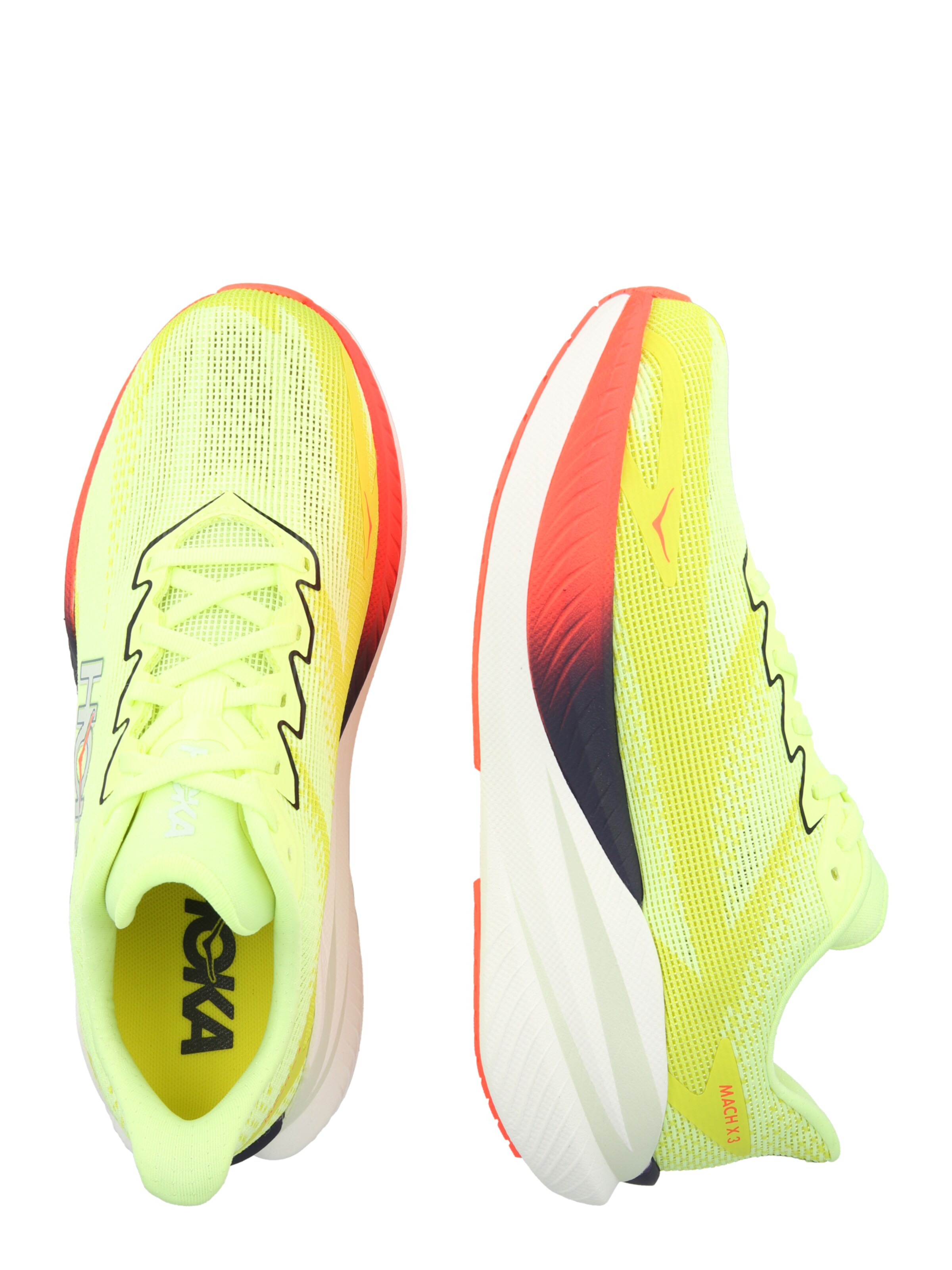 HOKA Loopschoen 'MACH X 3' in Geel