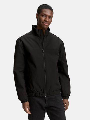 Veste mi-saison TOM TAILOR DENIM en noir : devant