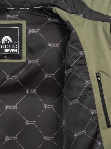 Arctic Seven Winterjas 'AS455' in Groen