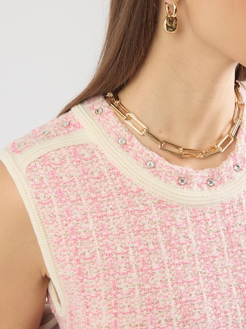 Liu Jo Kötött ruhák 'MAGLIA' - rózsaszín