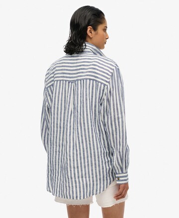 Superdry Blouse in Blauw