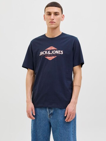 JACK & JONES Shirt in Blue: front