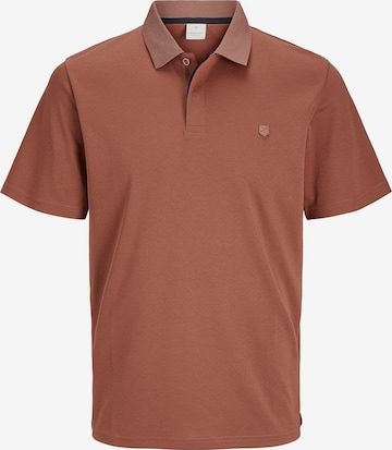 T-Shirt 'JJRODNEY' Jack & Jones Premium en marron : devant